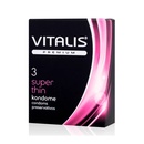 Презервативы Vitalis super thin №3