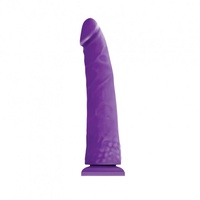 Colours Pleasures Thin 8 Dildo Purple