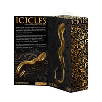 Фаллоимитатор Pipedream Icicles Gold Edition G01
