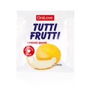 Лубрикант Tutti-frutti Сочная дыня сашет