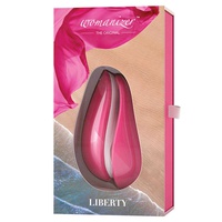Бесконтактный клиторальный стимулятор Womanizer Liberty Pink Rose