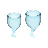 Менструальные чаши Feel secure Menstrual Cup Light blue