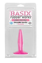 Анальная пробка Basix Rubber Works