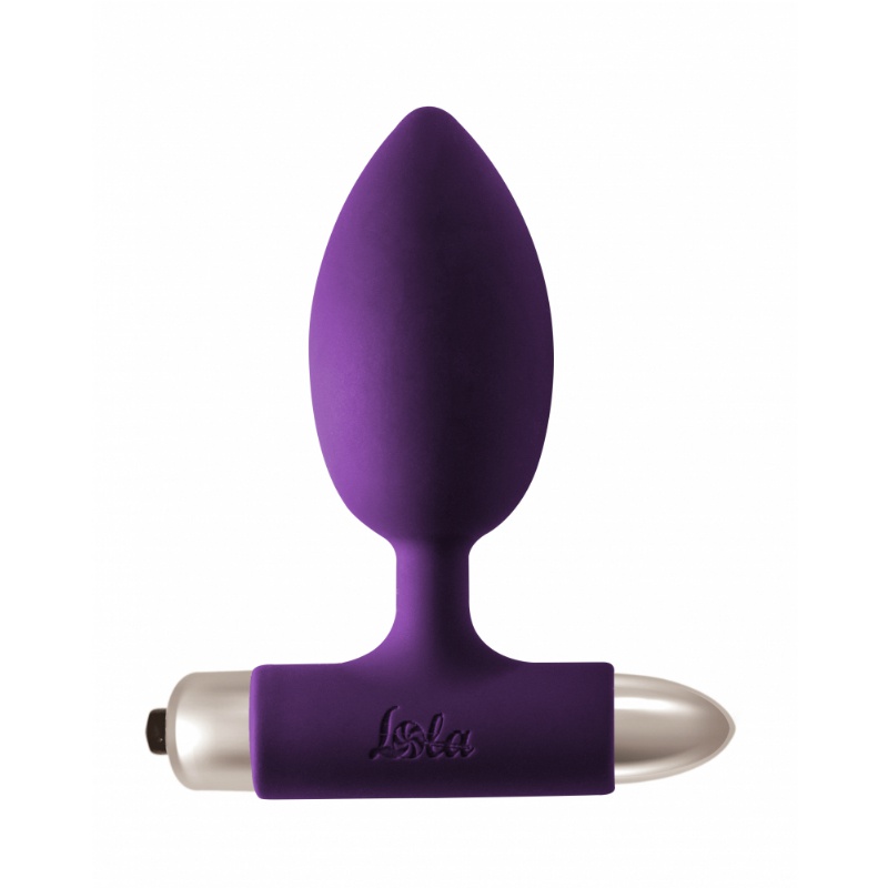 Анальная вибропробка Teaser Lola Toys Spice It Up, серый 8003-02Lola - Lola Toys - С вибрацией - Купить