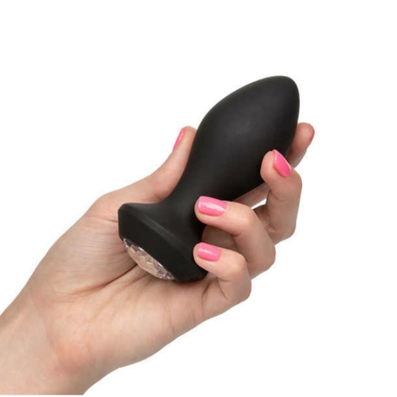 Вибропробка Pretty Love Vibra Butt Plug II, черная BI-040107 - Pretty Love - С вибрацией - Купить