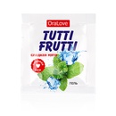 Лубрикант Tutti-Frutti Сладкая Мята сашет