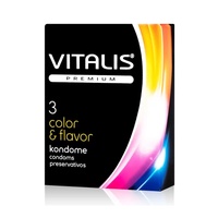 Презервативы Vitalis Сolor and flavor