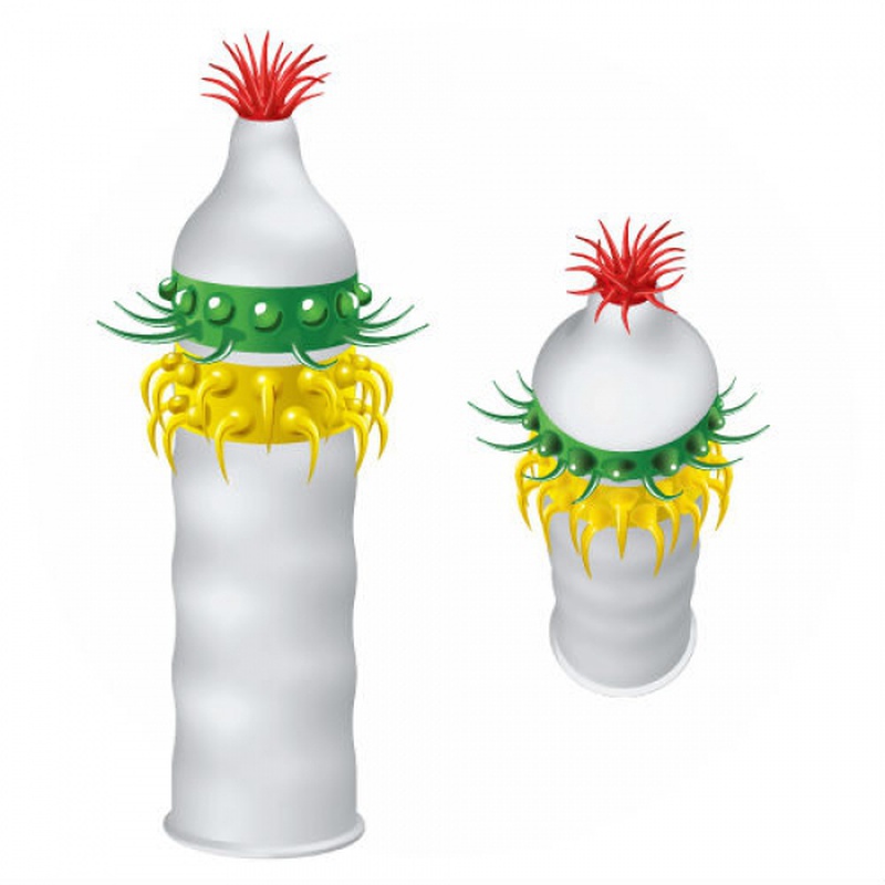 Презерватив стимулирующий Luxe Black Ultimate Африканский круиз Банан, 1 шт 09278 - Luxe - Презервативы с усиками - Купить