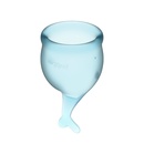 Менструальные чаши Feel secure Menstrual Cup Light blue