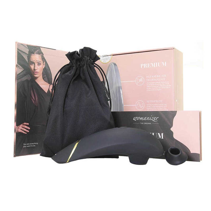 Бесконтактный стимулятор Womanizer Premium Black