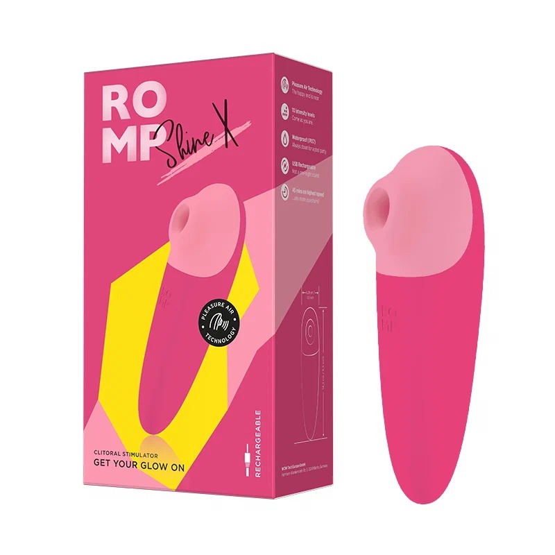 Бесконтактный стимулятор клитора Romp Shine X