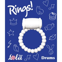 Эрекционное кольцо Rings Drums white