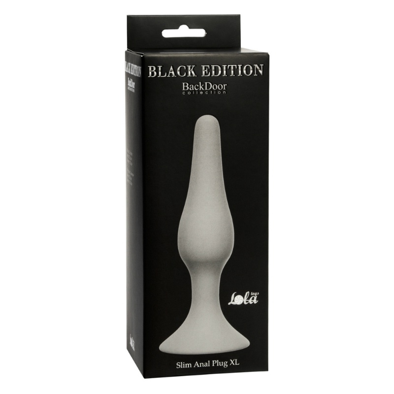Анальная пробка Slim Anal Plug XL Grey
