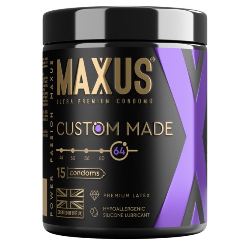 Презервативы MAXUS Custom Made 64 №15