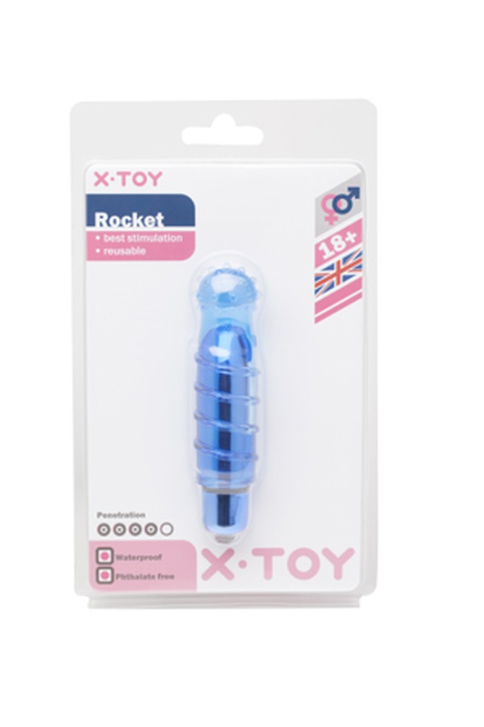Beauty Brands Вибро-пуля Rocket индиго