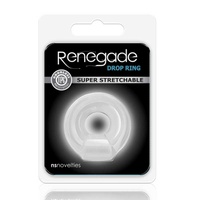 Эрекционное кольцо Renegade Drop Ring Clear