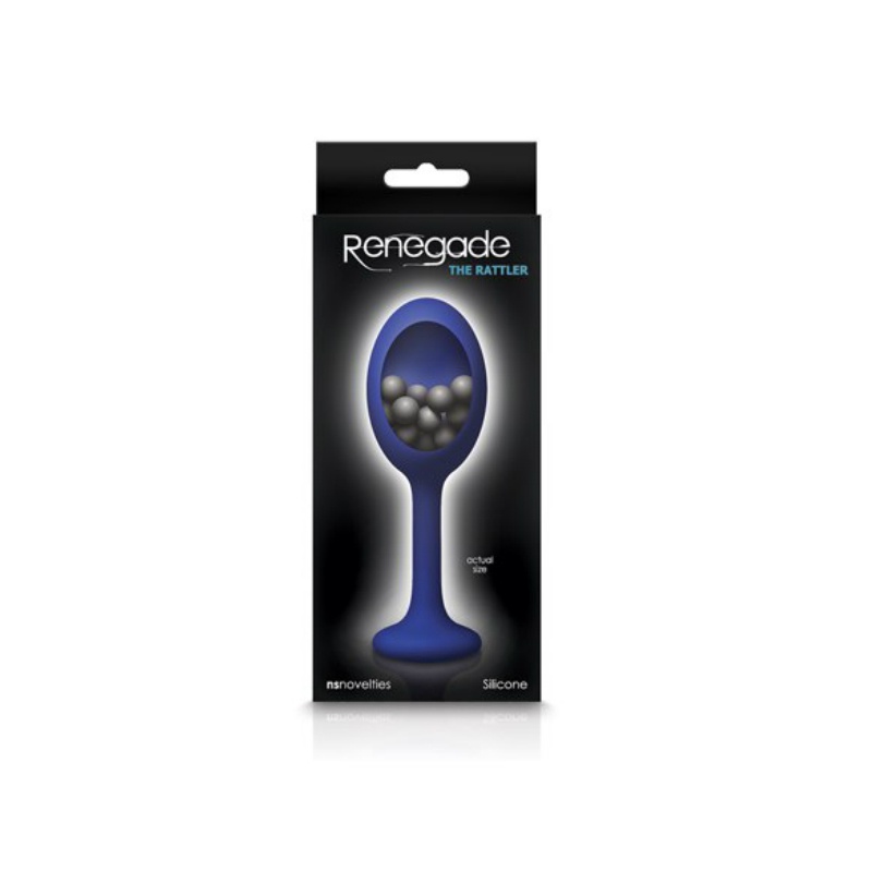 Анальная пробка Renegade Rattler Blue