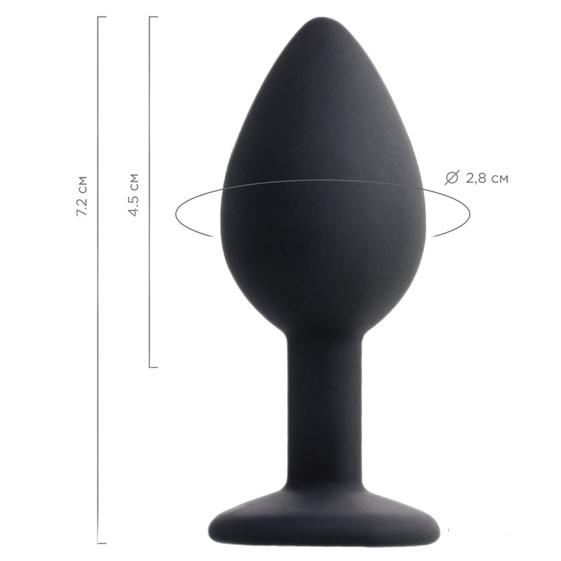 Анальная втулка POPO Pleasure by TOYFA NORMA  S