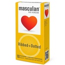 Презервативы Masculan Ribbed+Dotted №10