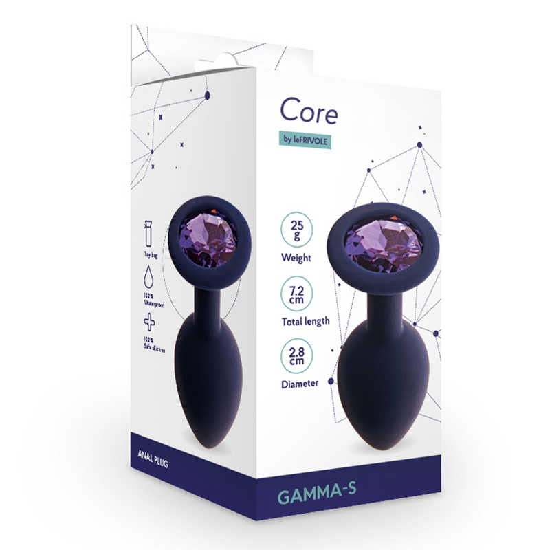 Анальная пробка Gamma Purple