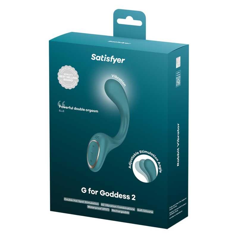 Вибратор Satisfyer G for Goddess 2 Green