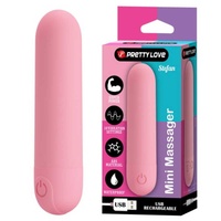 Вибропуля Pretty Love Stefan Light Pink