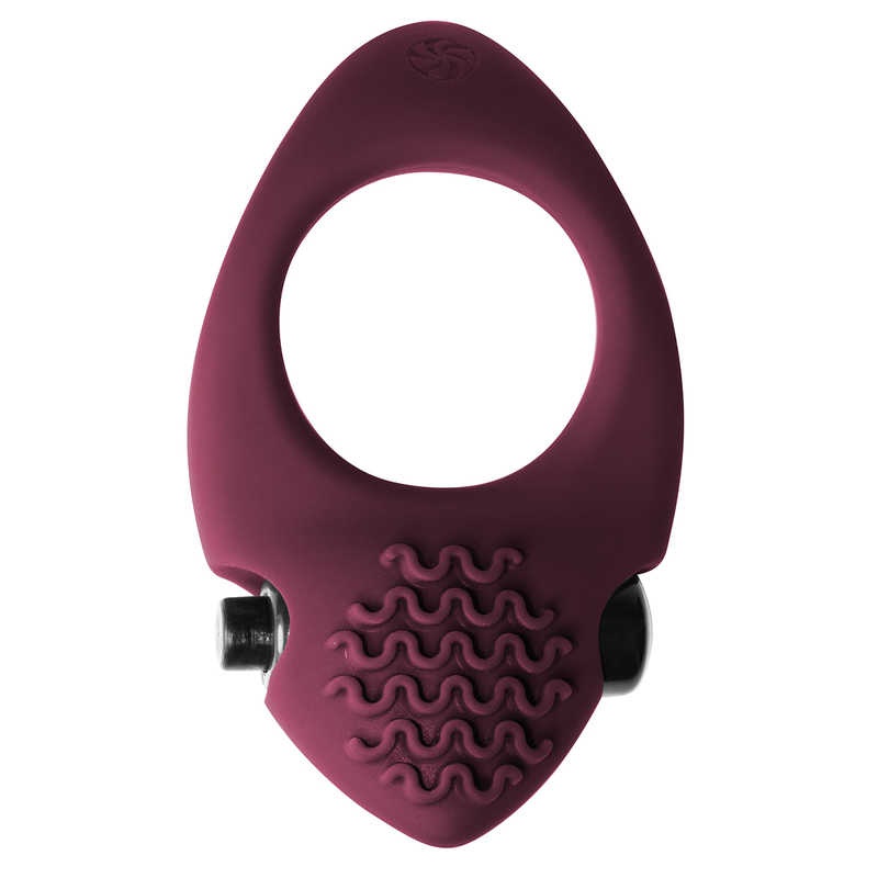 Эрекционное кольцо Pure Passion Midnight Wine red