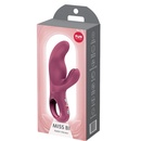 Вибратор-кролик Fun Factory MiSS BI, бордовый