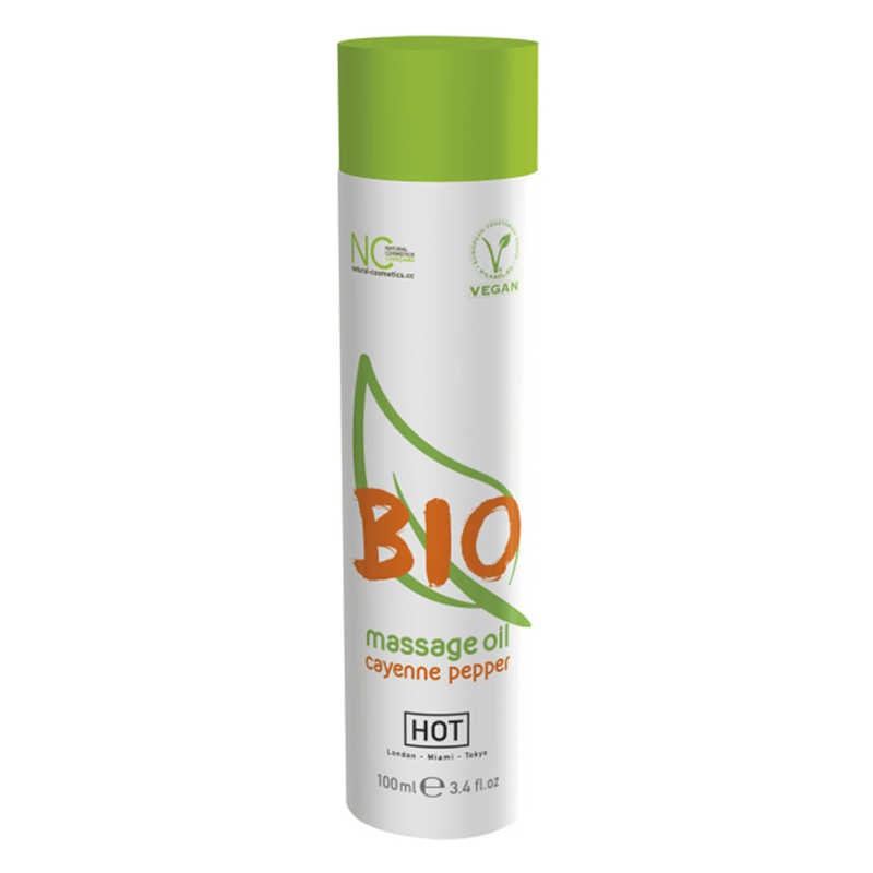 Массажное масло HOT BIO Massage oil cayenne pepper
