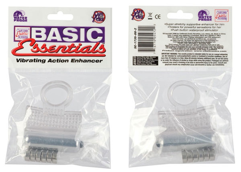 Кольцо с вибрацией BASIC VIBRATING