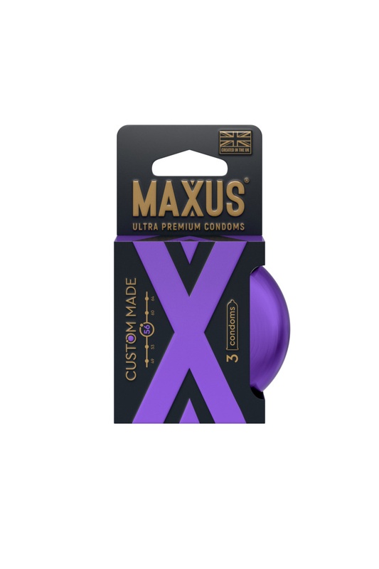 Презервативы увеличенные MAXUS Custom Made 56 №3