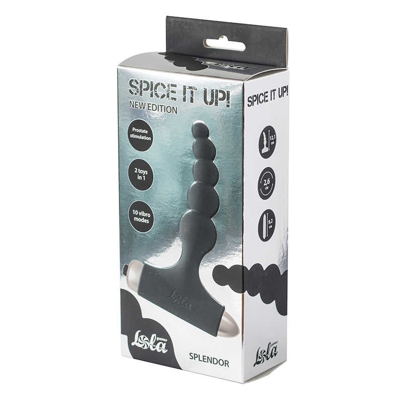 Анальная елочка Spice it up Splendor Black