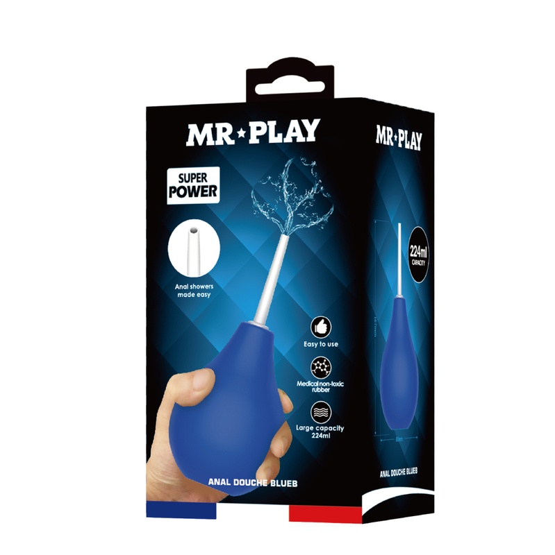 Анальный душ MR PLAY, синий
