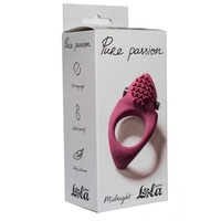 Эрекционное кольцо Pure Passion Midnight Wine red
