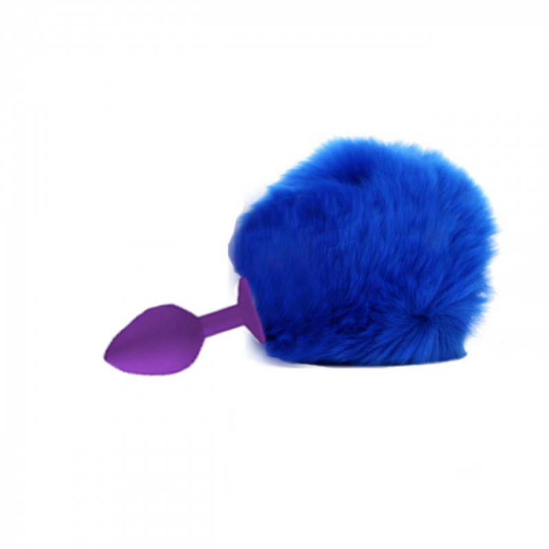 Анальная пробка Vander 127-M-PUR-DBLUE