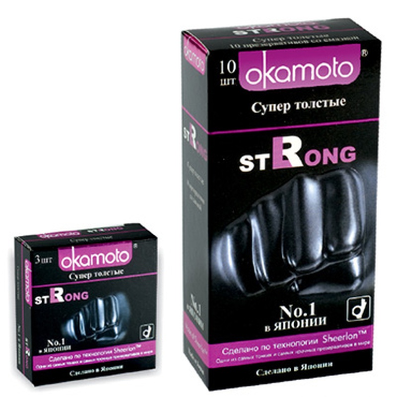Презервативы Okamоto Strong