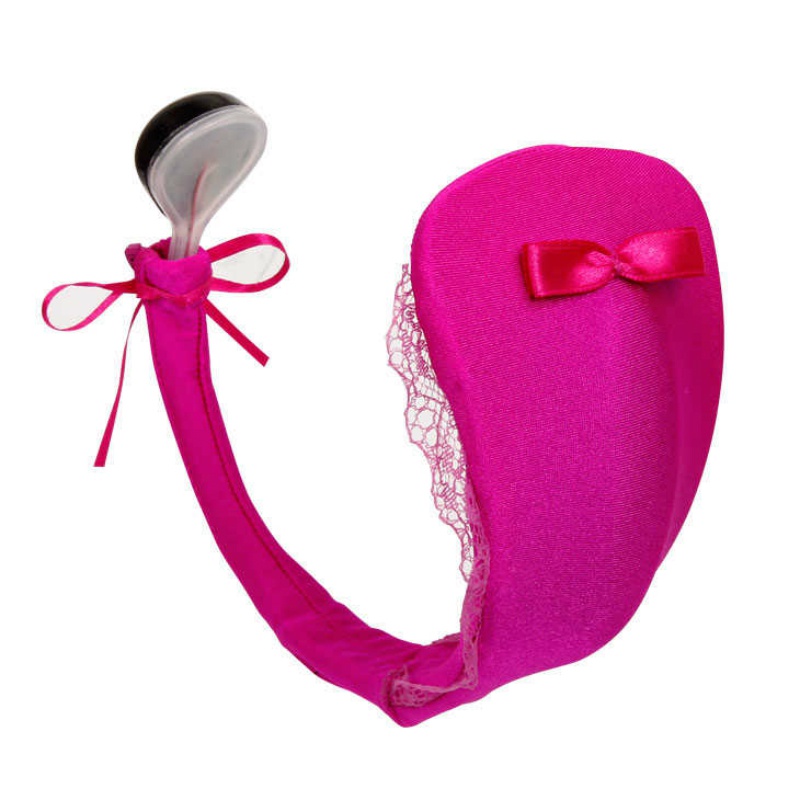 Трусики с вибрацией C-string Invisible Secret
