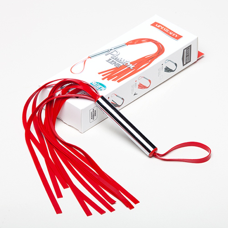 Плеть "Latex Mini Whip" красная