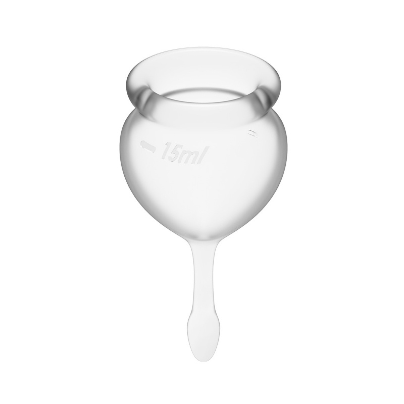 Менструальные чаши Satisfyer Menstrual Cup Transparent