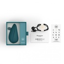 Бесконтактный клиторальный стимулятор Womanizer Liberty 2 Dark Turquoise