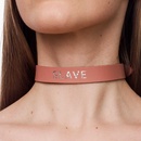 Ошейник BunnyLove Pink SLAVE