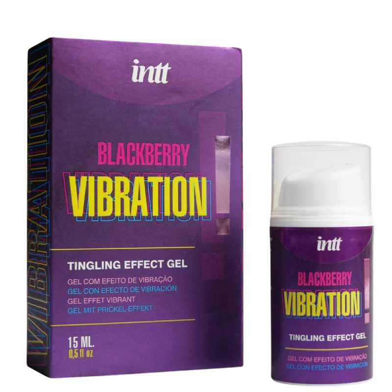 Возбуждающий гель Intt Blackberry Vibration