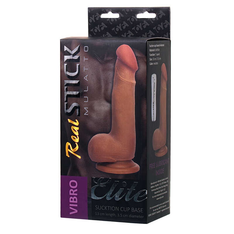 Вибратор TOYFA RealStick Elite Mulatto