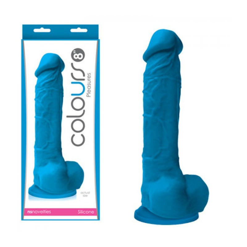 Фалоимитатор Colours Pleasures 5`Dildo Blue