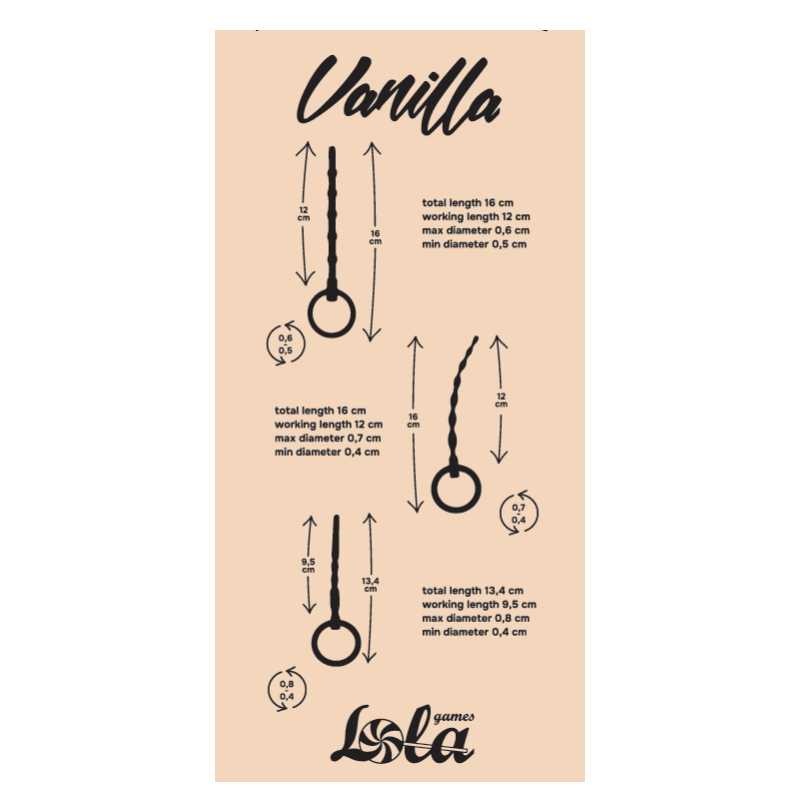 Набор уретральных массажеров Vanilla Twist