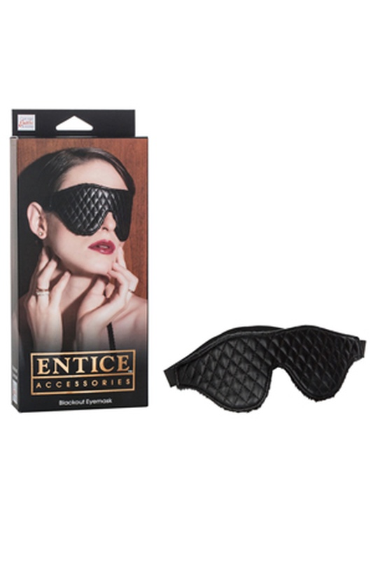 Закрытая маска на глаза "Entice Blackout Eyemask"