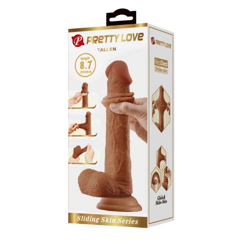 Фаллоимитатор Pretty Love Tallen tan