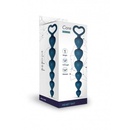 Анальная цепочка Heart Ray Blue