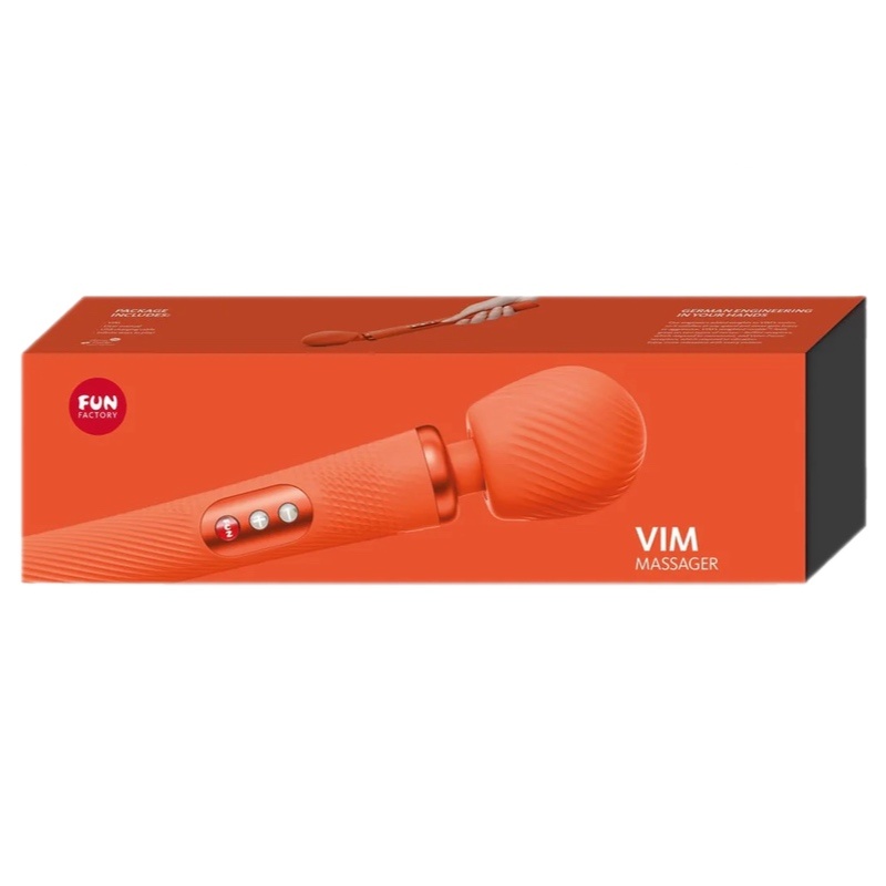 Вибратор Fun Factory VIM VIBRATING WAND, оранжевый