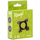 Эрекционное кольцо Rings Screw black
